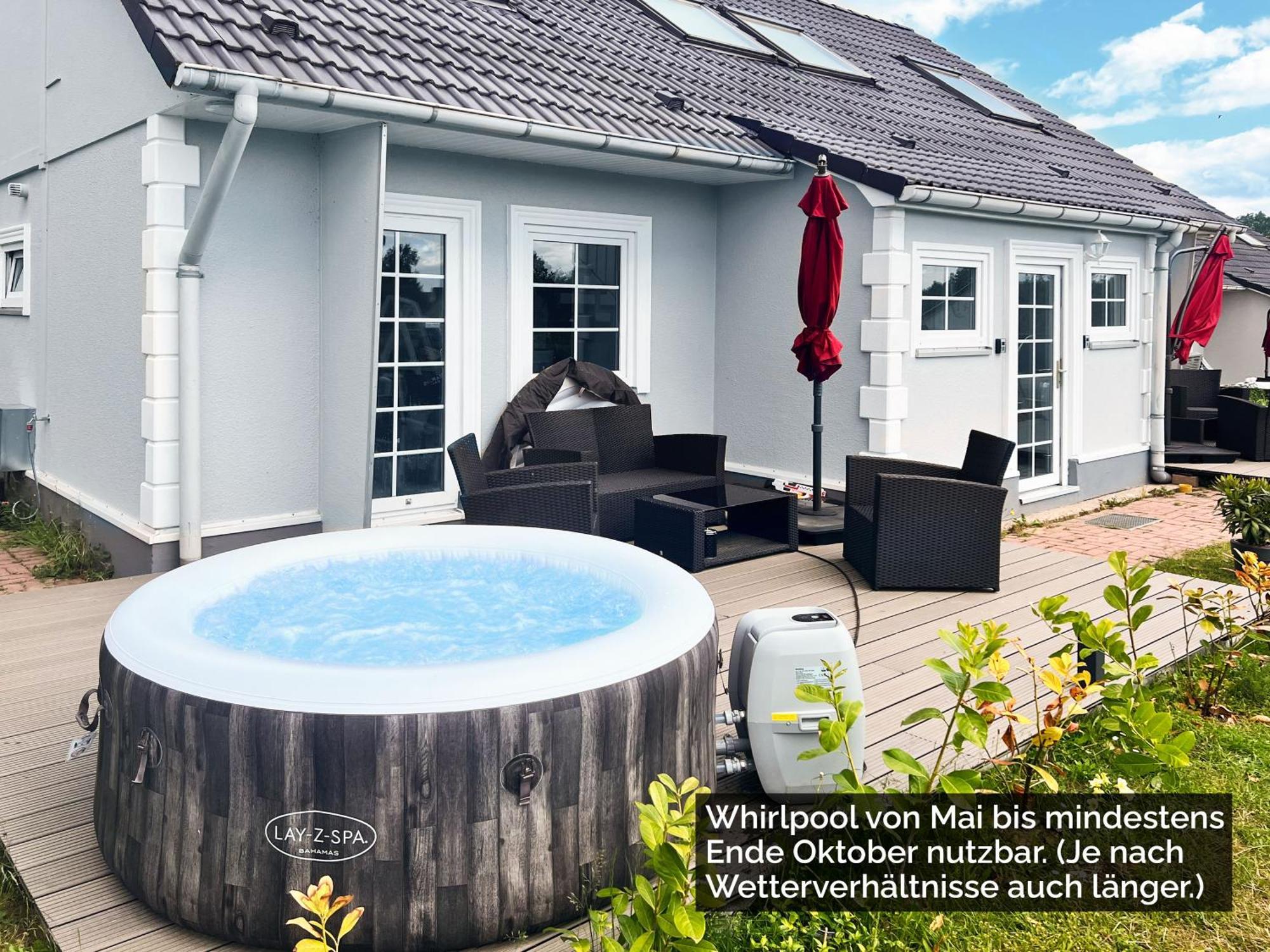 Ferienhaeuser Insel Usedom Haus Samara 8 - Blick Aufs Achterwasser! Whirlpool Und Sauna Lutow Екстер'єр фото